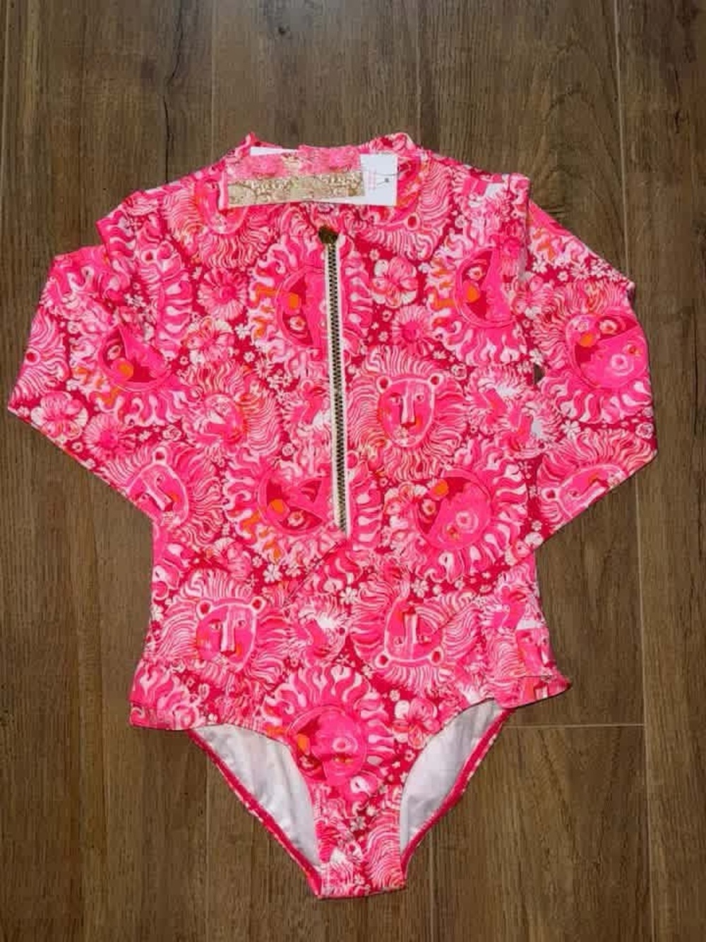 Lilly Pulitzer Girls Rash Guard Suit